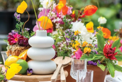 Bring a fresh touch to festive decorations