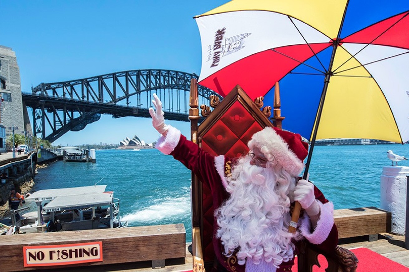 Most of Australia should get ready for a hot and humid Christmas Day.