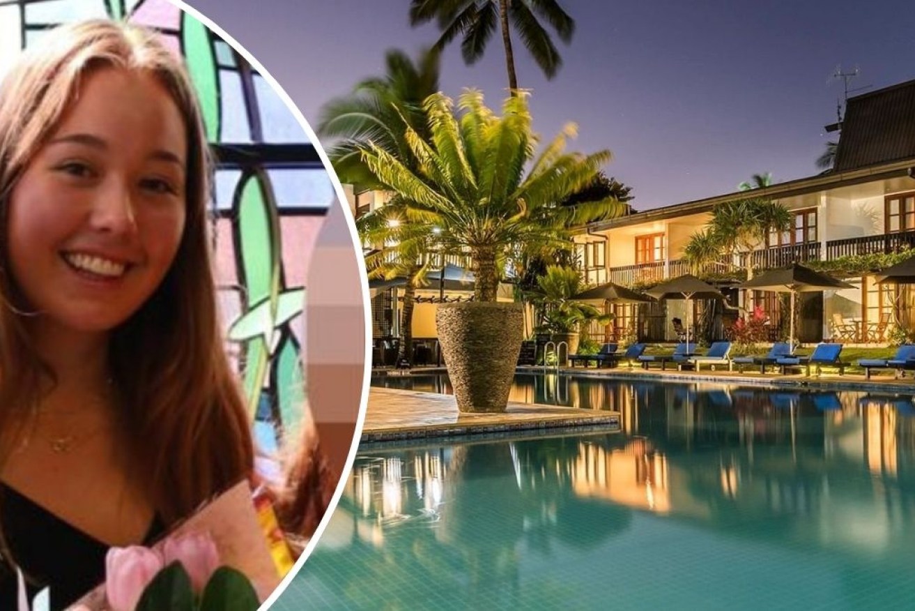 Georgia Sandoe-Simpson suffered a seizure after drinking at a bar at the Warwick Resort.
