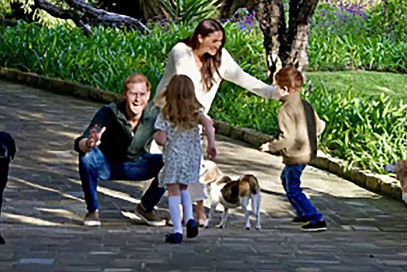 Harry Meghan Share Sweet New Snap Of Archie And Lilibet Harry Meghan Share Sweet New Snap Of Archie And Lilibet