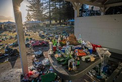 Ugly aftermath of 'disgusting' beach bash 