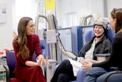 Kate reveals she's in remission from cancer 