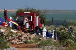 S.Africa criticised as 78 corpses pulled from mine