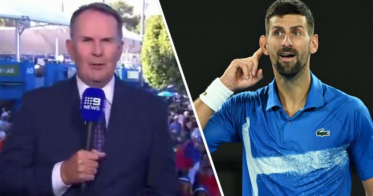 Djokovic Mocking Backlash: Tony Jones Apologises for Crossing the Line