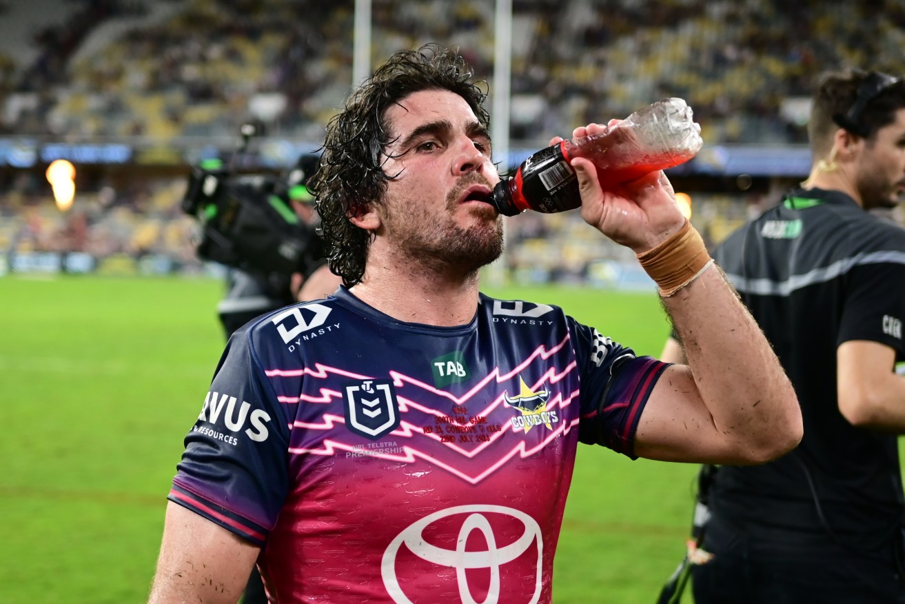 Lots of athletes choose electrolyte beverages during their workouts.