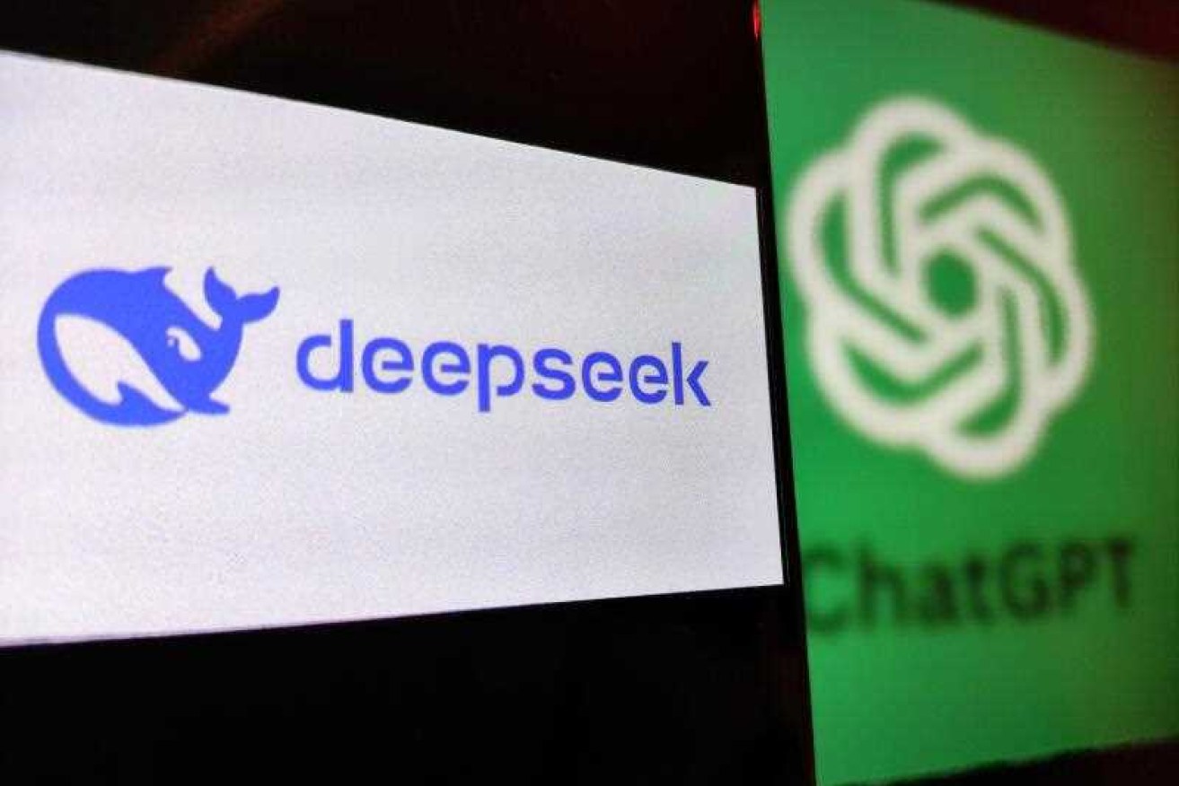 US tech stocks have tumbled after new Chinese competitor DeepSeek emerged.