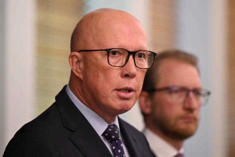 Dutton urges inquiry into PM’s caravan briefing