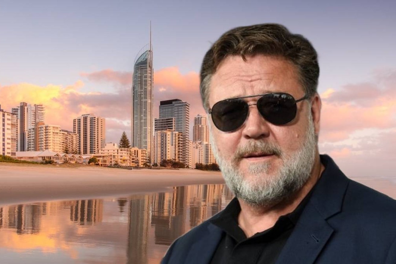 Crowe is back filming on the Gold Coast as Qld snares another Hollywood production.