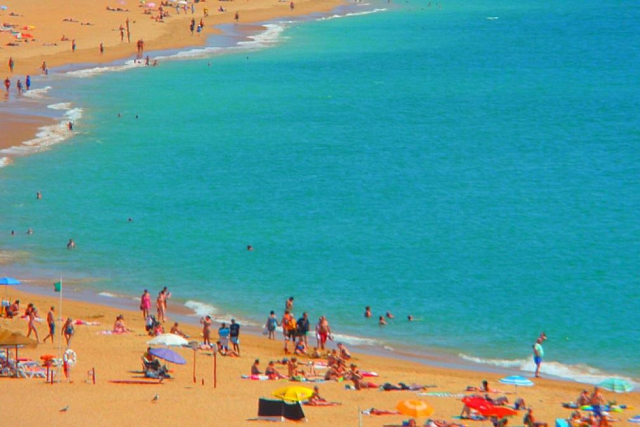 Tourists face fines for up to $2500 for wearing swimwear off the beach.
