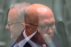 Dutton kicking with the wind at his back