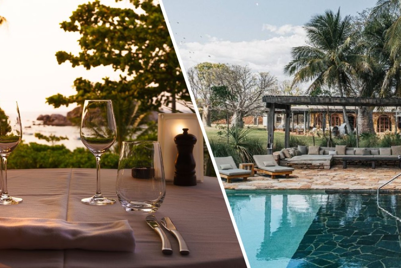 Are these the best hotels in Australia? Lizard Island (left) and Bullo River Station.