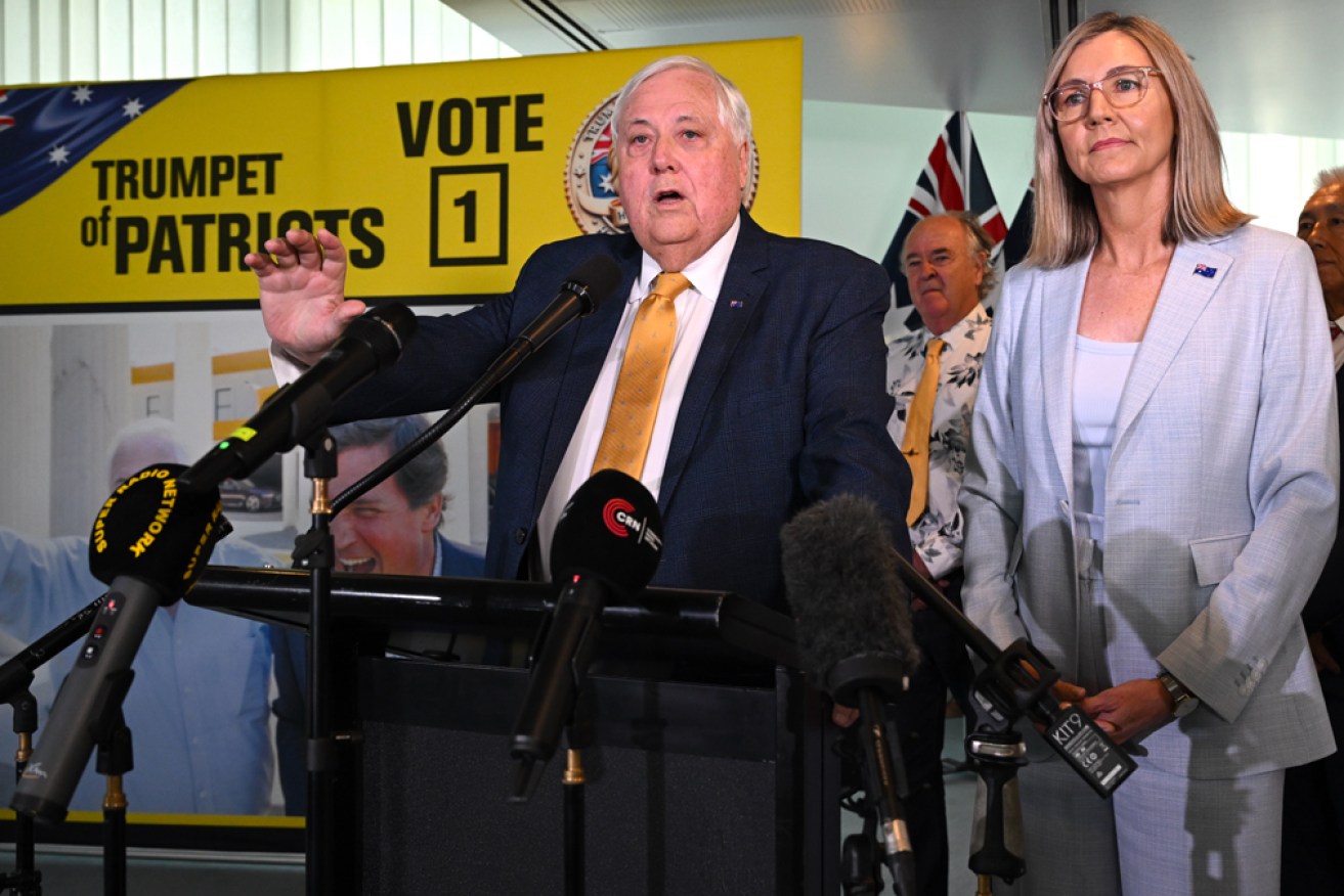 Clive Palmer spent almost $200 million on political campaigning in the 2024/25 financial year.