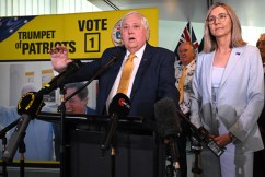 Palmer returns, leading a Trumpet of Patriots