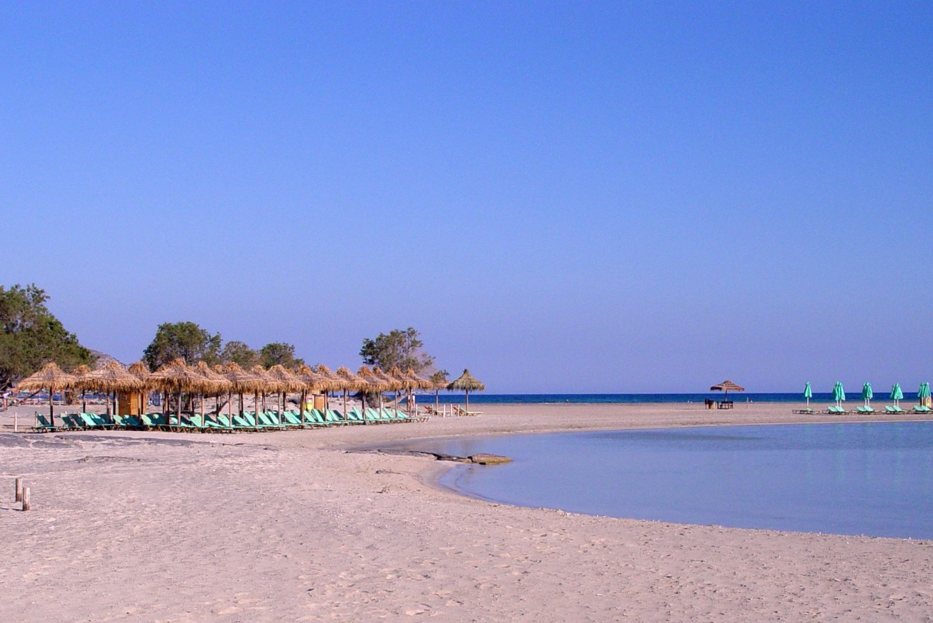 Elafonissi Beach on the Greek island of Crete is the 'best beach of 2025'.