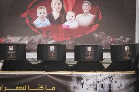Child hostage bodies returned in 'cruel' handover 
