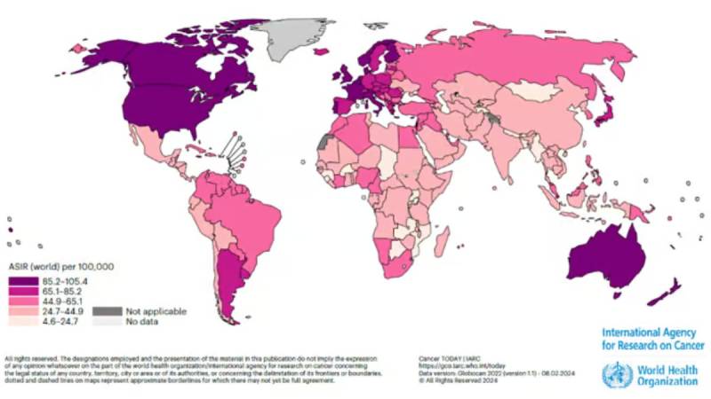 breast cancer rates