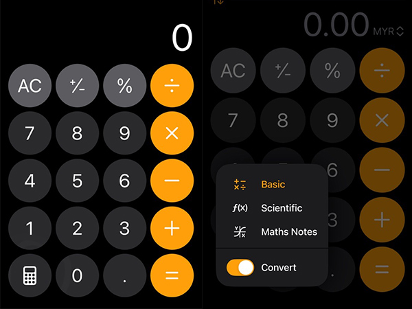 phone currency conversion