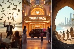 Trump shocks supporters with 'horrible' Gaza video 