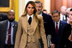 Melania's first solo outing since White House return