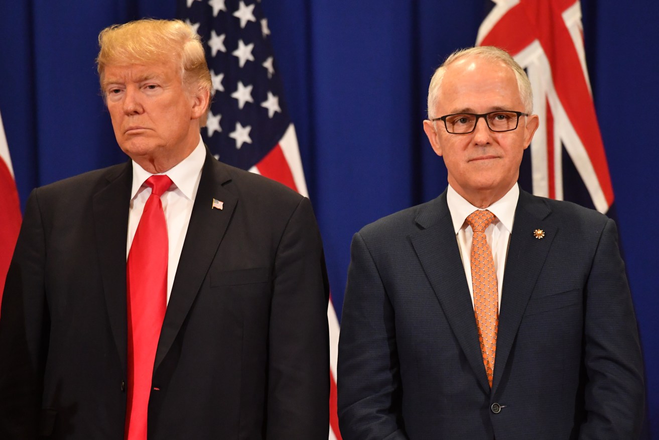 Donald Trump and Malcolm Turnbull met a number of times during the US leader's first presidency.
