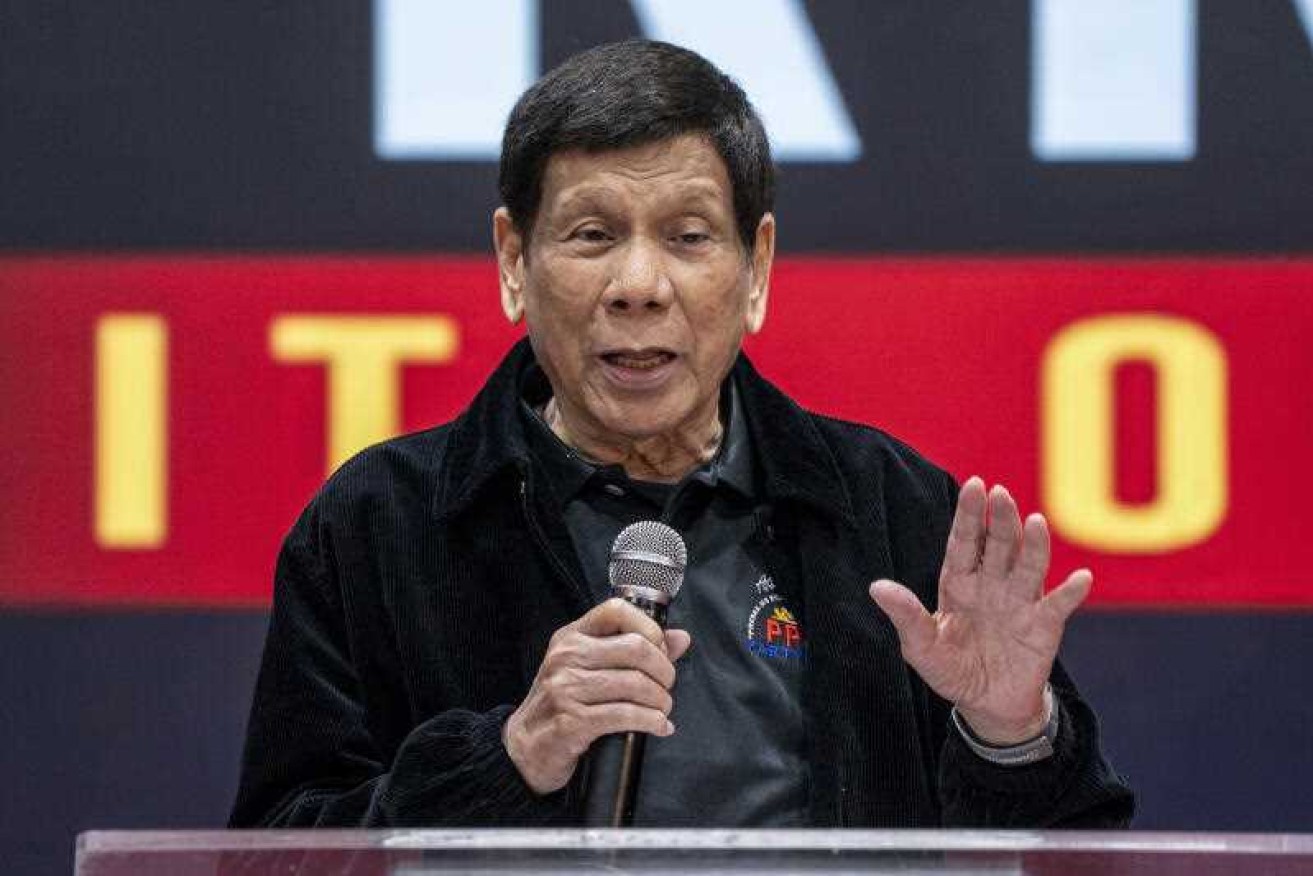 Former Philippine president Rodrigo Duterte has been arrested in Manila.