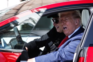 Trump gets new Tesla amid Musk backlash