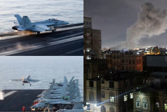 US strikes fire up Houthis, Iran, Russia