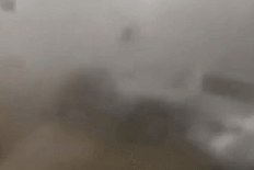 Watch: Terrifying video from inside tornado