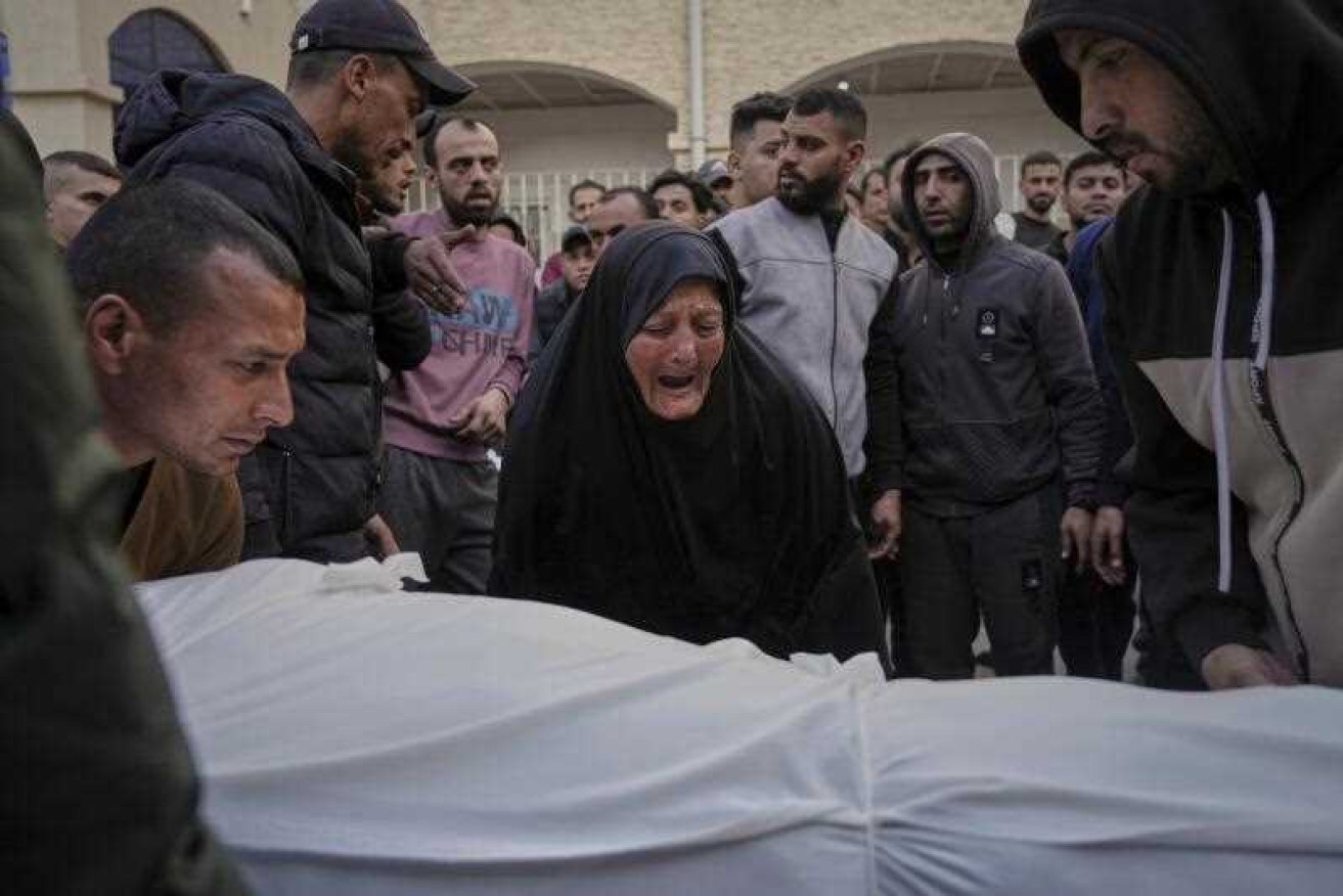 Hundreds of Palestinians were killed in Israeli strikes across Gaza, Palestinian officials say.