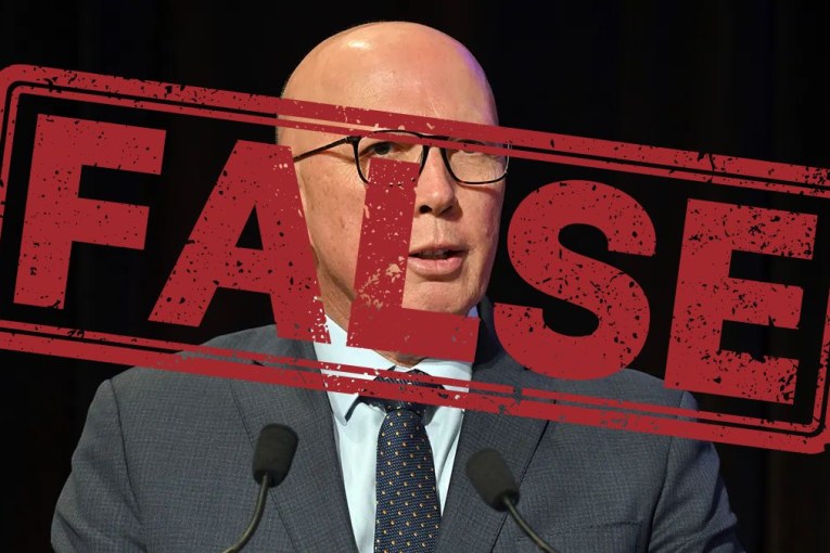 Dutton wrong on his Coalition interest rate claims