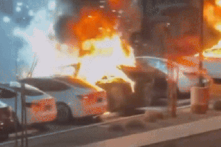 'Insane': Musk fumes at fiery Tesla attack