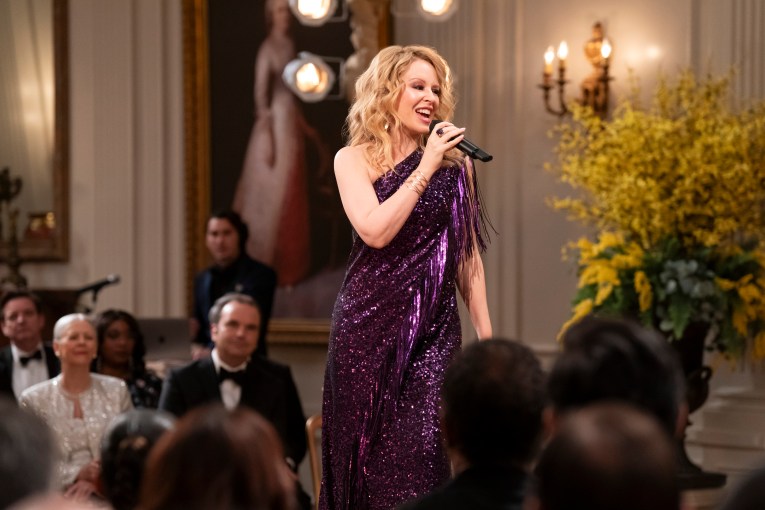 Kylie Minogue takes White House – in Netflix fiction