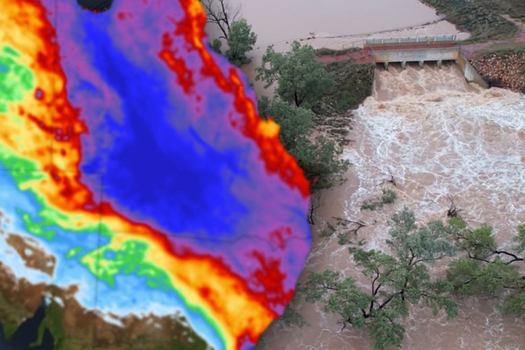 'Entire year's rain': States face months of floods