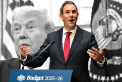 Budget delivered against dark Trump clouds