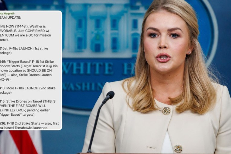 White House chat group’s full ‘attack plans’ revealed