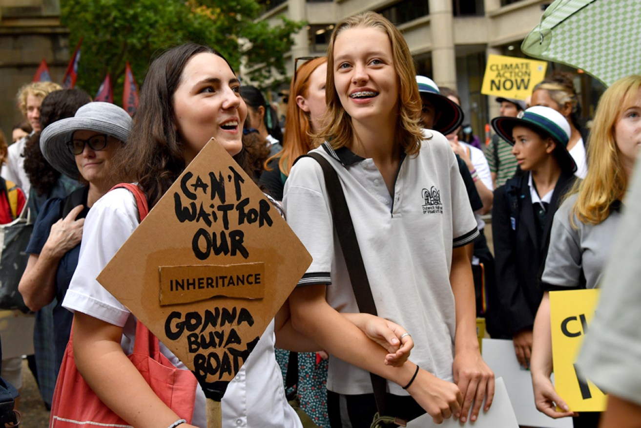 Young people are leading action against climate change.