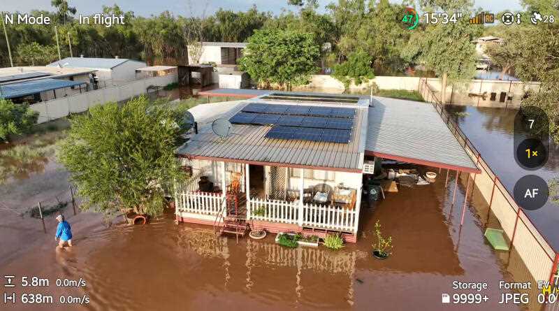 flooding Queensland