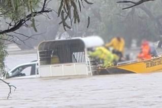 Floodwaters to move south as rain finally eases