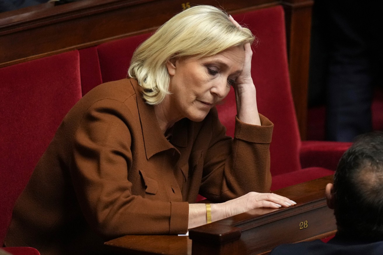 A judge handed Marine Le Pen a ban that prevents her running in France's 2027 presidential election.
