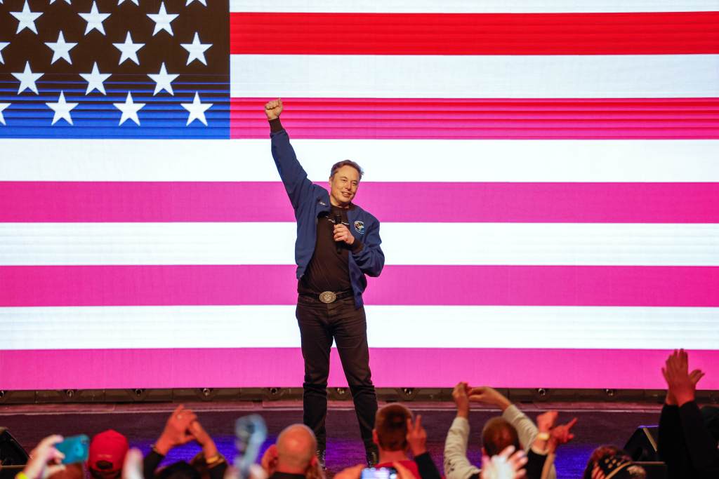 Elon Musk protest