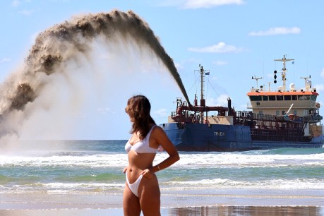 Plumes of flying sand to save iconic beaches