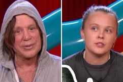Mickey Rourke sorry amid anger at TV 'hate crime'