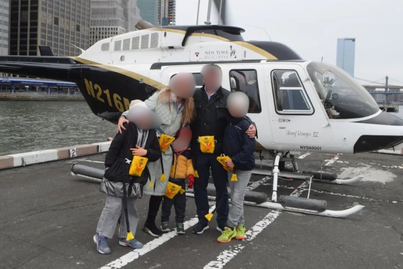 Agustín Escobar, Mercè Camprubí Montal and their three children died in the crash, along with the pilot.
