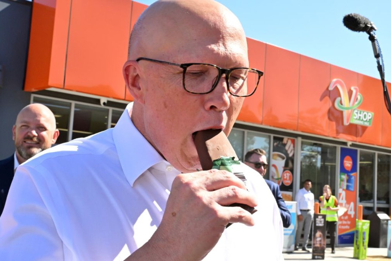 Opposition Leader Peter Dutton could be saving something sweet for the Coalition's campaign launch.