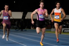 Star of the moment pipped in 100m sprint final 