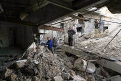 Patients in streets after major Gaza hospital struck