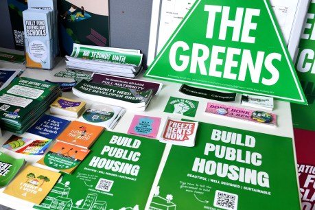Greens left red-faced over Anzac Day party plan