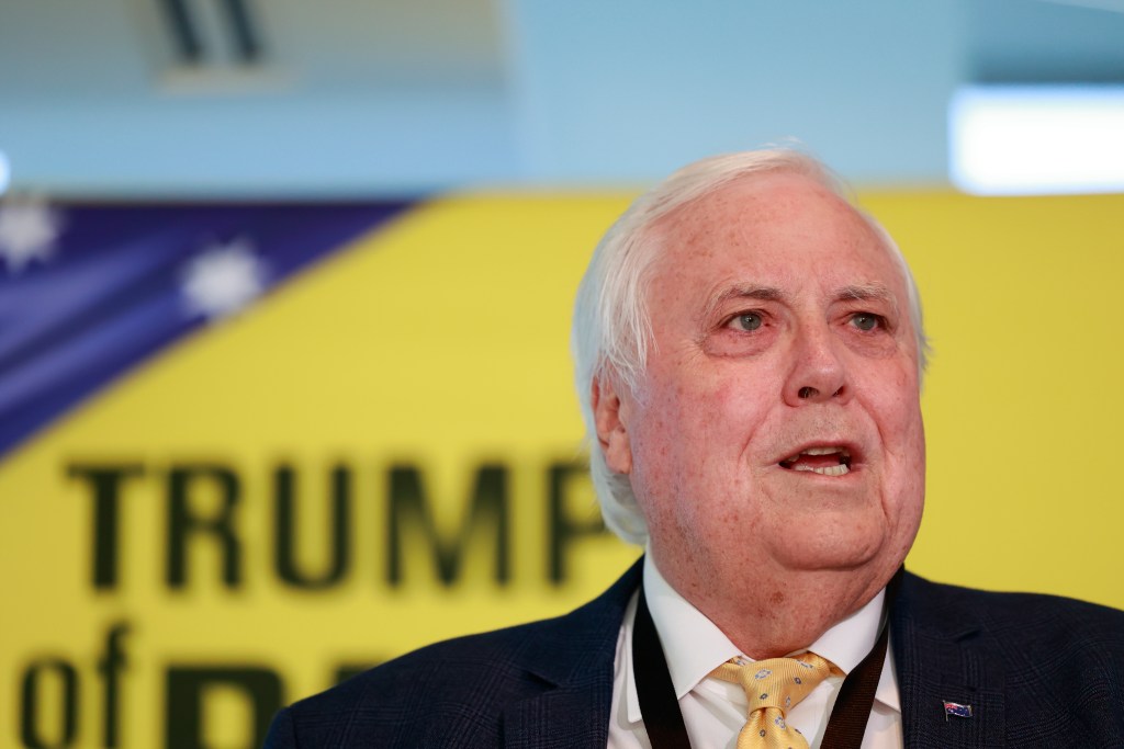 Clive Palmer Trumpet of Patriots