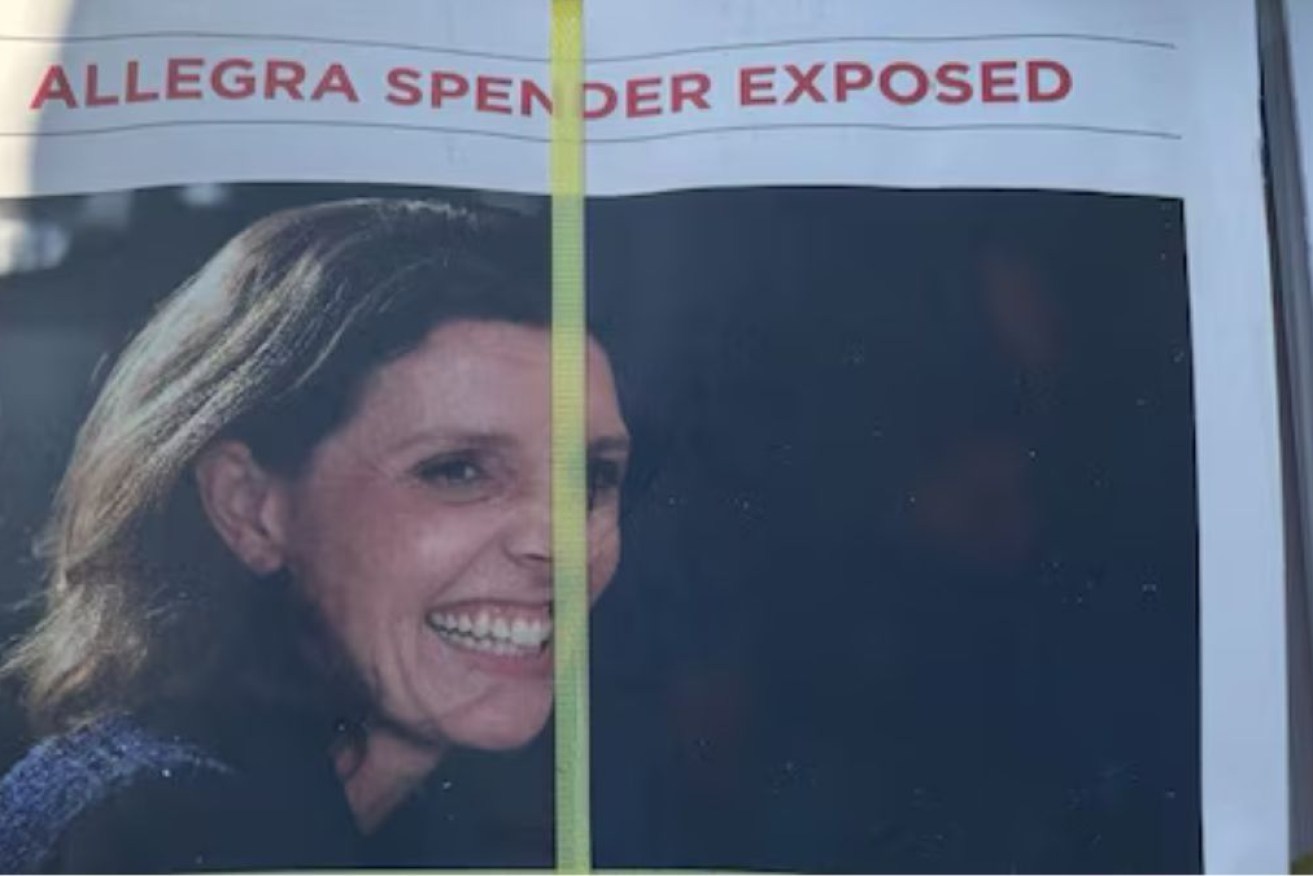 The electoral watchdog is investigating pamphlets criticising independent MP Allegra Spender.