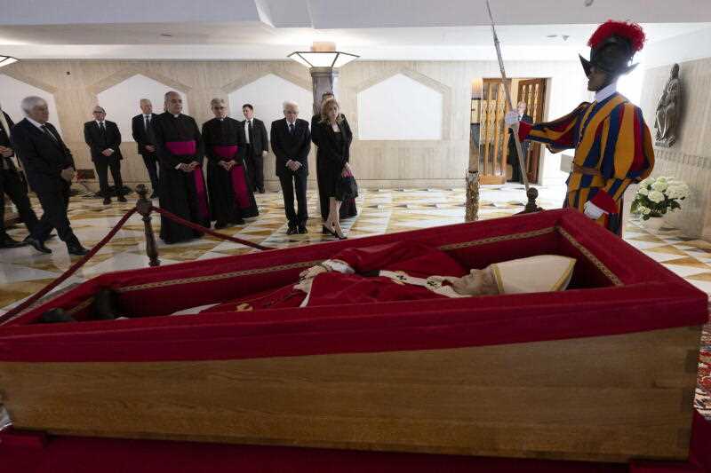 Pope Francis body Vatican